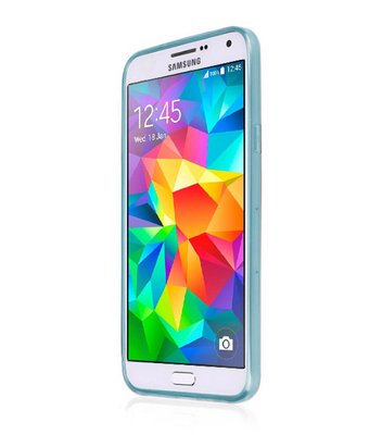 CaseUp Samsung Galaxy Grand Prime Kılıf Transparent Soft Mavi