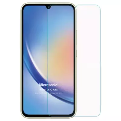 Microsonic Samsung Galaxy A34 Nano Glass Cam Ekran Koruyucu