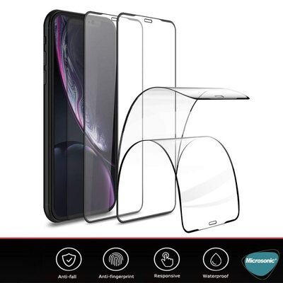 Microsonic Xiaomi Redmi 9 Crystal Seramik Nano Ekran Koruyucu Siyah (2 Adet)