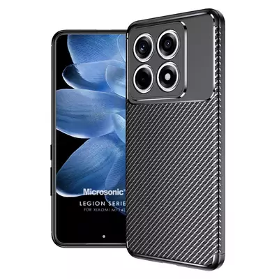 Microsonic Xiaomi 14T Pro Kılıf Legion Series Siyah