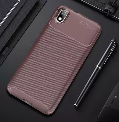 Microsonic Xiaomi Redmi 7A Kılıf Legion Series Kahverengi