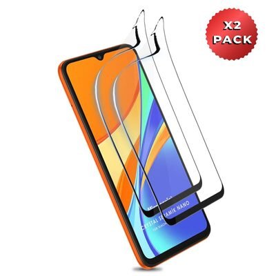 Microsonic Xiaomi Redmi 9C Crystal Seramik Nano Ekran Koruyucu Siyah (2 Adet)