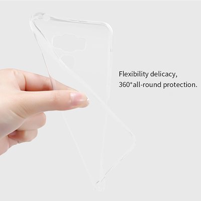 Microsonic Asus Zenfone 3 Max ZC553KL Kılıf Transparent Soft Mavi