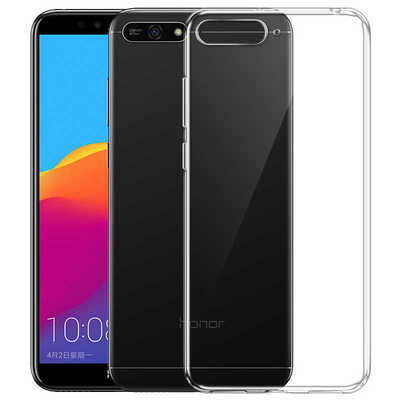 Microsonic Huawei Y6 2018 Kılıf Transparent Soft Beyaz