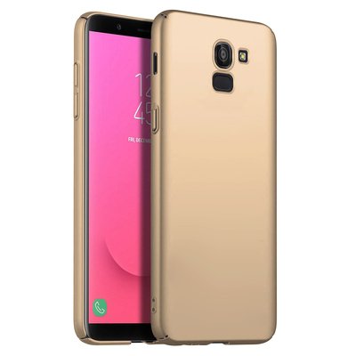 Microsonic Samsung Galaxy J6 Kılıf Premium Slim Gold