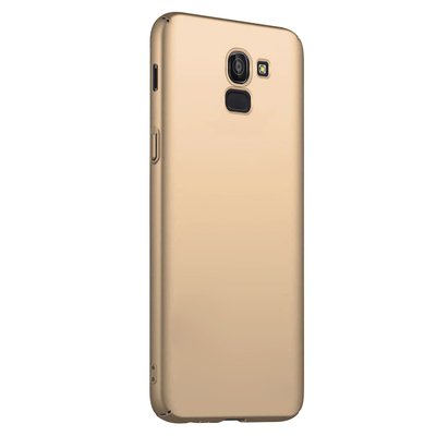 Microsonic Samsung Galaxy J6 Kılıf Premium Slim Gold