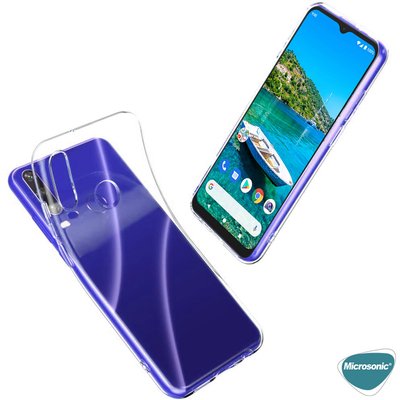 Microsonic General Mobile GM 10 Kılıf Kılıf Transparent Soft Şeffaf