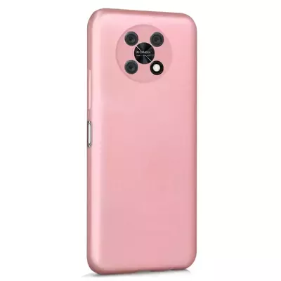 Microsonic Huawei Nova Y90 Kılıf Matte Silicone Rose Gold