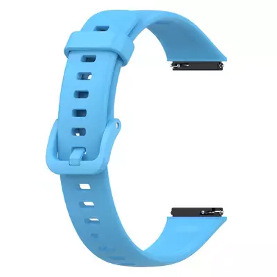 Microsonic Huawei Band 7 Kordon, Silicone Sport Band Mavi