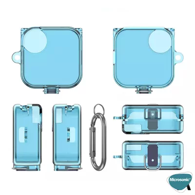 Microsonic Nothing CMF Buds Pro 2 Kılıf Safety Lock Protection Mavi