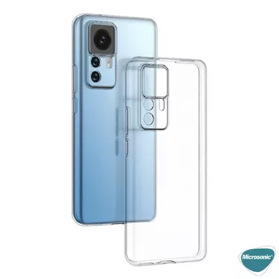 Microsonic Xiaomi Mi 12T Kılıf Transparent Soft Şeffaf