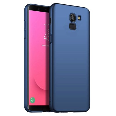 Microsonic Samsung Galaxy J6 Kılıf Premium Slim Lacivert