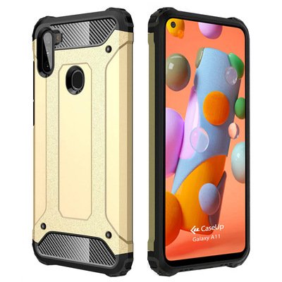 CaseUp Samsung Galaxy A11 Kılıf Tank Gold