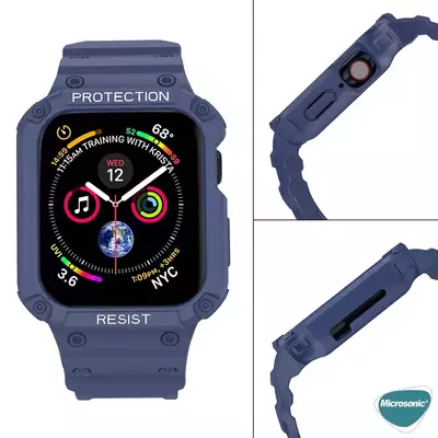 Microsonic Apple Watch Ultra Kordon Single Apex Resist Pembe