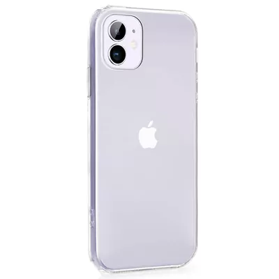 Microsonic Apple iPhone 12 Mini Kılıf Transparent Soft Beyaz