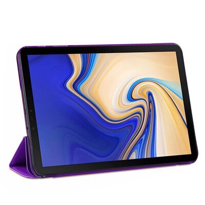 Microsonic Samsung Galaxy Tab S4 T830 Smart Case Kapaklı Kılıf Mor