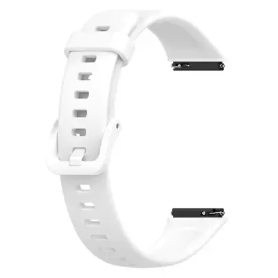 Microsonic Huawei Band 7 Kordon, Silicone Sport Band Beyaz