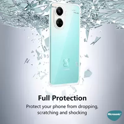 Microsonic Huawei Nova 10 SE Kılıf Transparent Soft Şeffaf