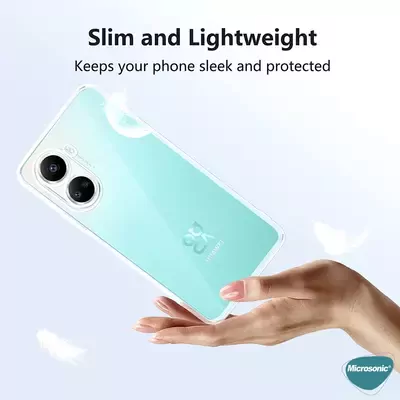 Microsonic Huawei Nova 10 SE Kılıf Transparent Soft Şeffaf