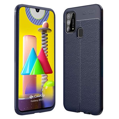 CaseUp Samsung Galaxy M31 Kılıf Niss Silikon Lacivert