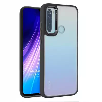 Microsonic Xiaomi Redmi Note 8 Kılıf Bright Planet Siyah