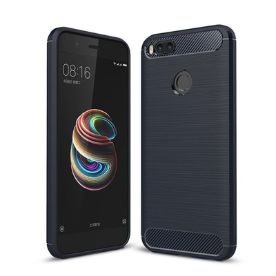 Microsonic Xiaomi Mi 5X Kılıf Room Silikon Lacivert