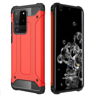 CaseUp Samsung Galaxy S20 Ultra Kılıf Tank Kırmızı