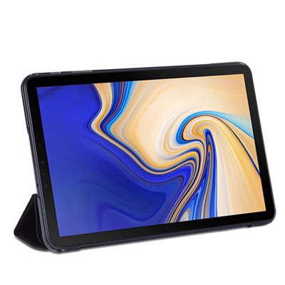 Microsonic Samsung Galaxy Tab S4 T830 Smart Case Kapaklı Kılıf Siyah