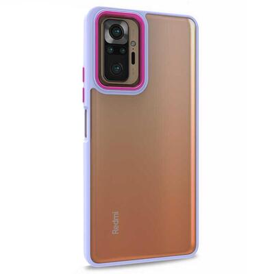 Microsonic Xiaomi Redmi Note 10 Pro Max Kılıf Bright Planet Lila