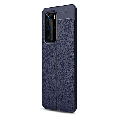 CaseUp Huawei P40 Pro Kılıf Niss Silikon Lacivert