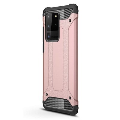 CaseUp Samsung Galaxy S20 Ultra Kılıf Tank Rose Gold