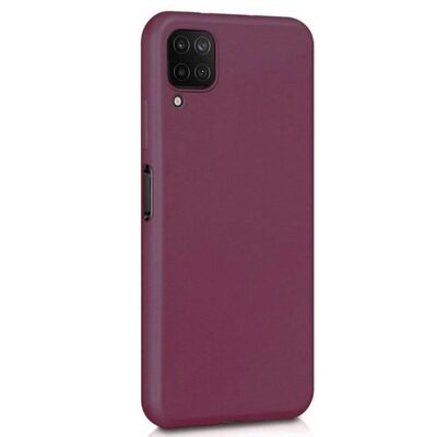 Microsonic Samsung Galaxy M22 Kılıf Matte Silicone Mor