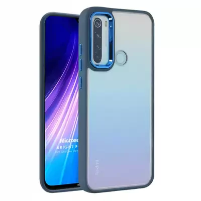 Microsonic Xiaomi Redmi Note 8 Kılıf Bright Planet Lacivert