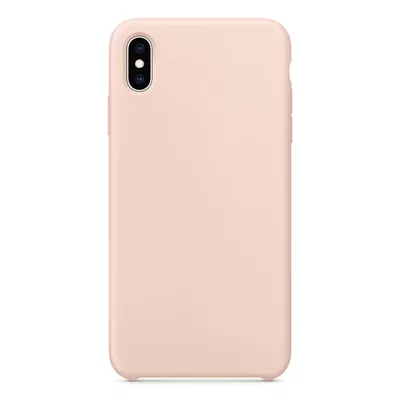 Microsonic Apple iPhone XS Kılıf Liquid Lansman Silikon Kum Pembesi