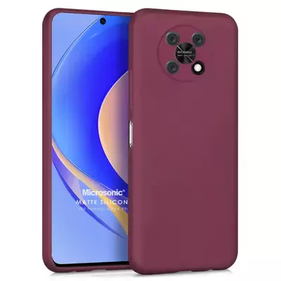 Microsonic Huawei Nova Y90 Kılıf Matte Silicone Mor