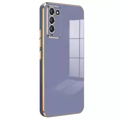 Microsonic TECNO Camon 18 Kılıf Olive Plated Lavanta Grisi