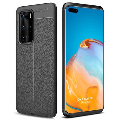 CaseUp Huawei P40 Pro Kılıf Niss Silikon Siyah