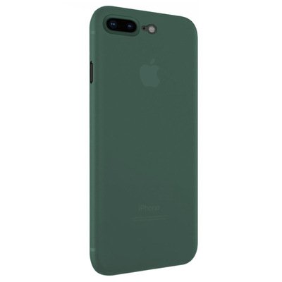 Microsonic Apple iPhone 7 Plus Kılıf Peipe Matte Silicone Yeşil