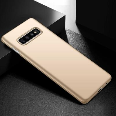 Microsonic Samsung Galaxy S10 Kılıf Premium Slim Gold