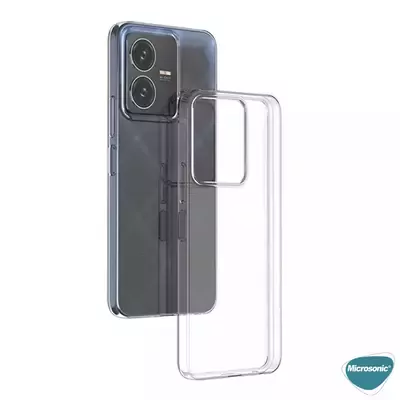 Microsonic Vivo Y22S Kılıf Transparent Soft Şeffaf