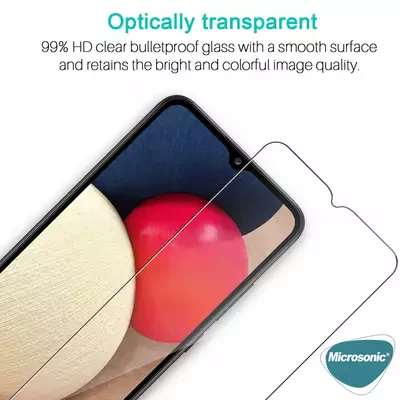 Microsonic Vivo Y22S Tempered Glass Cam Ekran Koruyucu