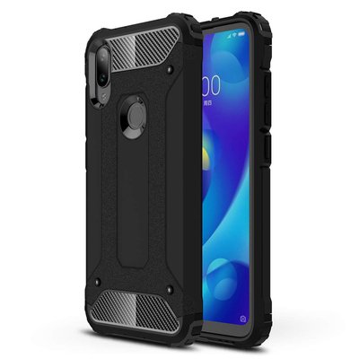 Microsonic Xiaomi Mi Play Kılıf Rugged Armor Siyah