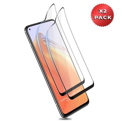 Microsonic Xiaomi Mi 10T Crystal Seramik Nano Ekran Koruyucu Siyah (2 Adet)