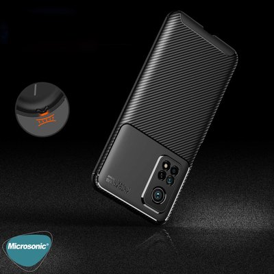 Microsonic Xiaomi Mi 10T Kılıf Legion Series Lacivert