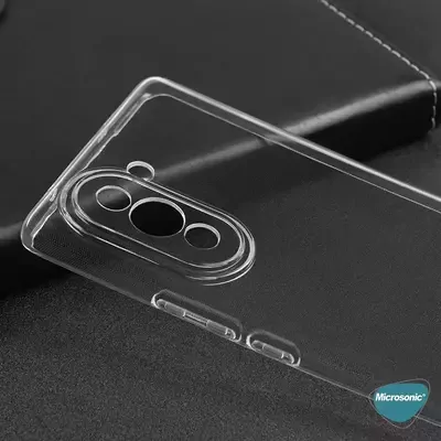 Microsonic Huawei Nova 10 Pro Kılıf Transparent Soft Şeffaf