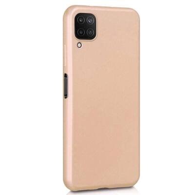 Microsonic Samsung Galaxy M22 Kılıf Matte Silicone Gold