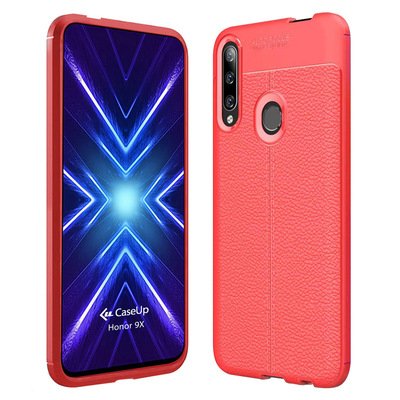 CaseUp Huawei Honor 9X Kılıf Niss Silikon Kırmızı