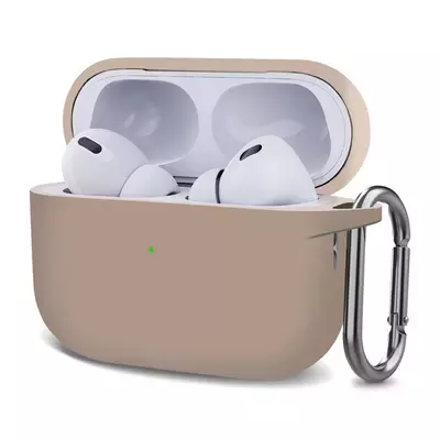 Microsonic AirPods Pro 2.Nesil Kılıf Askılı Mat Silikon Rose Gold