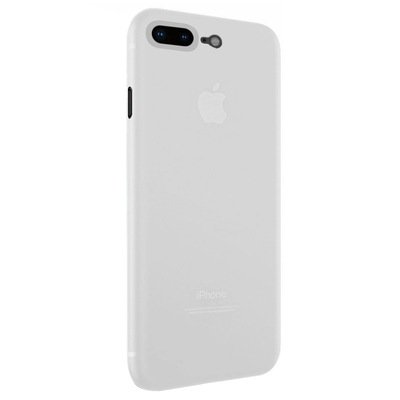 Microsonic Apple iPhone 7 Plus Kılıf Peipe Matte Silicone Beyaz