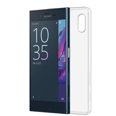 CaseUp Sony Xperia XZ Kılıf Transparent Soft Pembe